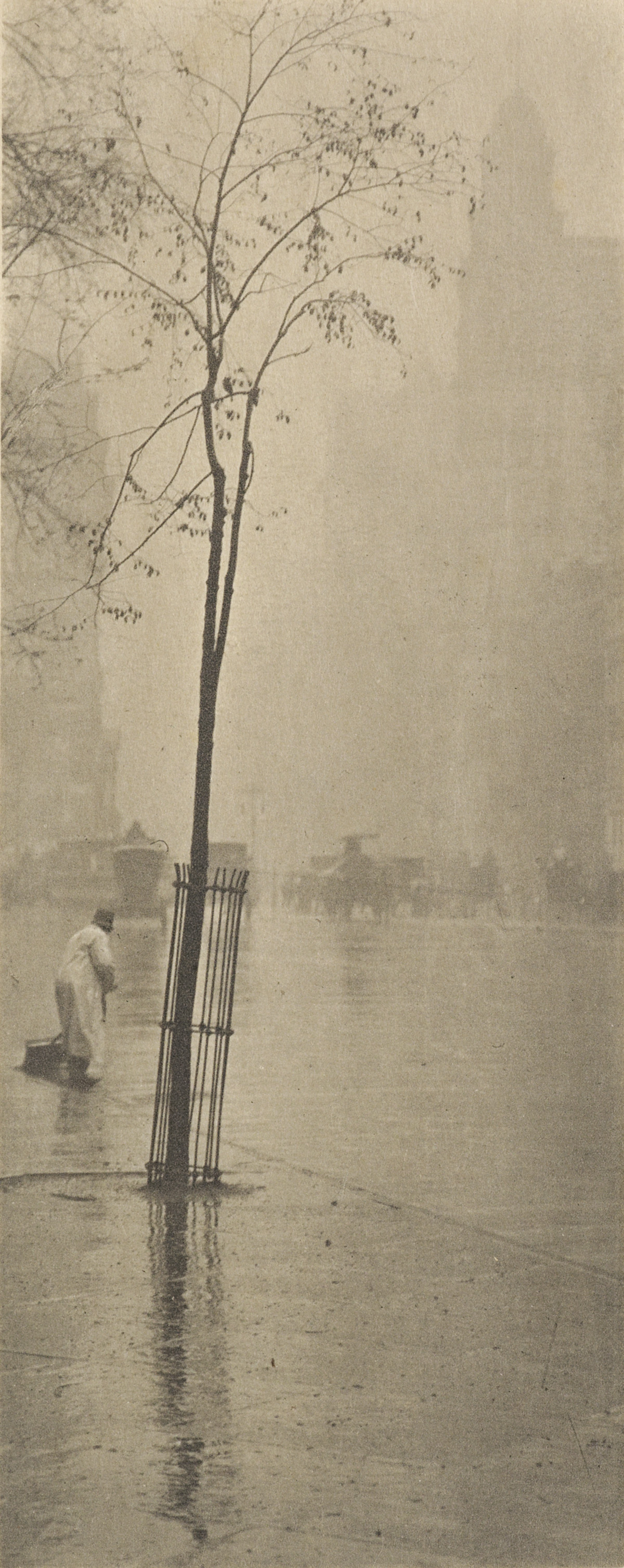 ALFRED STIEGLITZ (1864-1946) Spring Showers, from Camera Work Number 36.